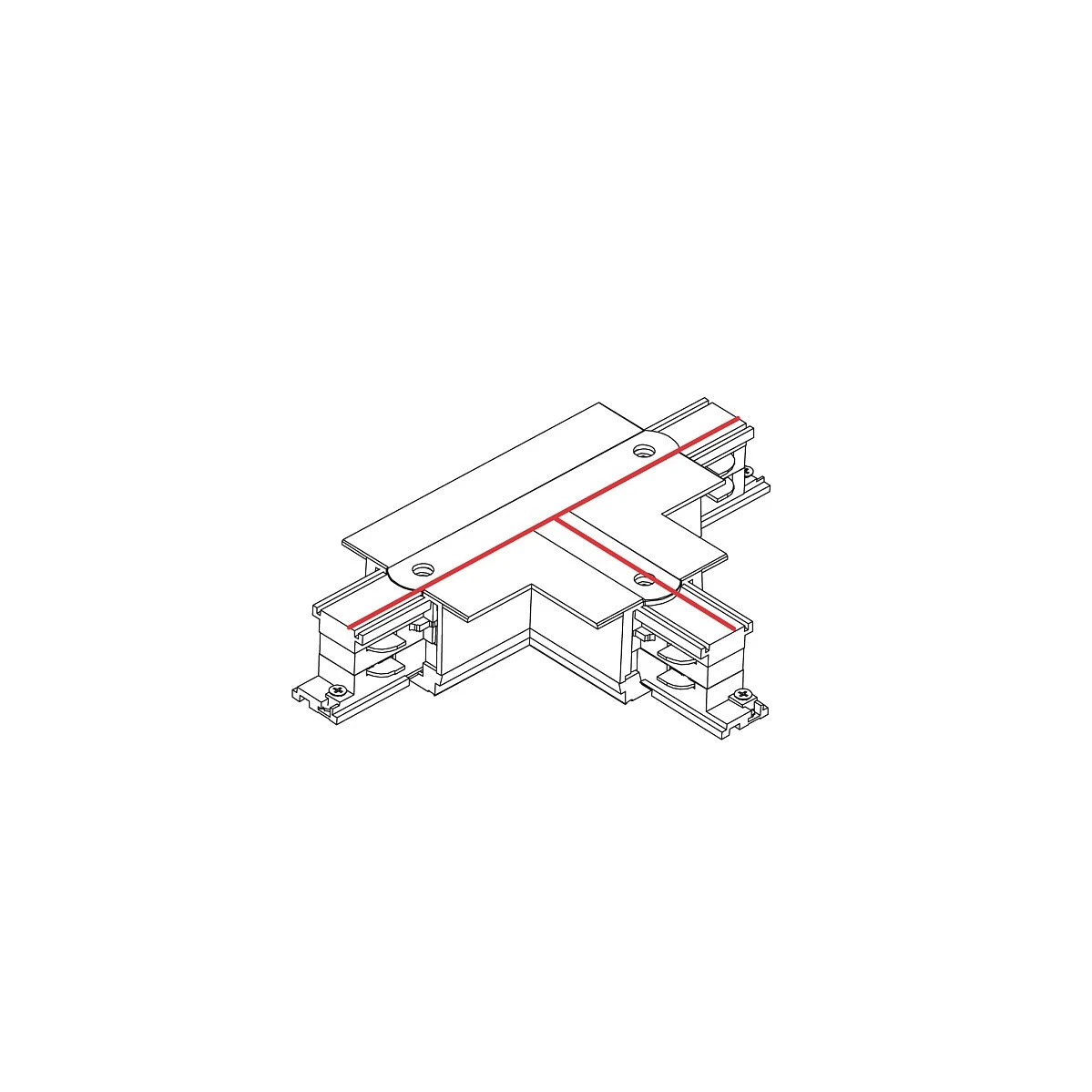 CTLS RECESSED POWER T CONNECTOR LEFT -2 T-L2) - Nowodvorski – zdjęcie 3
