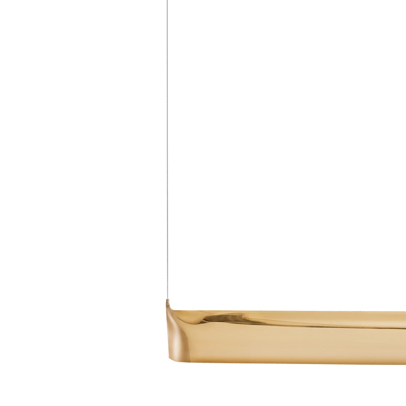 Blade 130 - Zieta - lampa wisząca – kolor Heat Flamed Gold (nr kat. ZE-BLADE-130-GLD-TW)