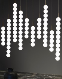 Abacus Linear M - Terzani - lampa wisząca (nr kat. 0V12SE8BFR3M)
