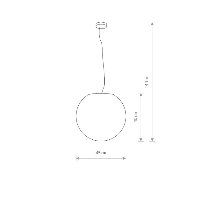 Lampa wisząca CUMULUS M - Nowodvorski – zdjęcie 3