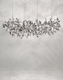 Argent 4 Linear - Terzani - lampa wisząca – kolor Stal nierdzewna (nr kat. 0N92SE7C8F)