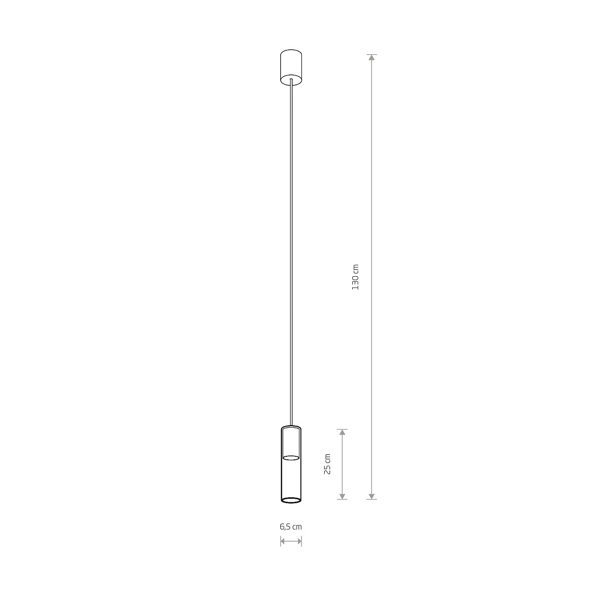 Lampa wisząca CYLINDER M - Nowodvorski – zdjęcie 5