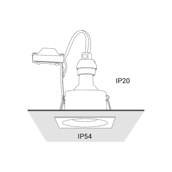 Lampa punktowa podtynkowa DELTA - Nowodvorski – zdjęcie 5
