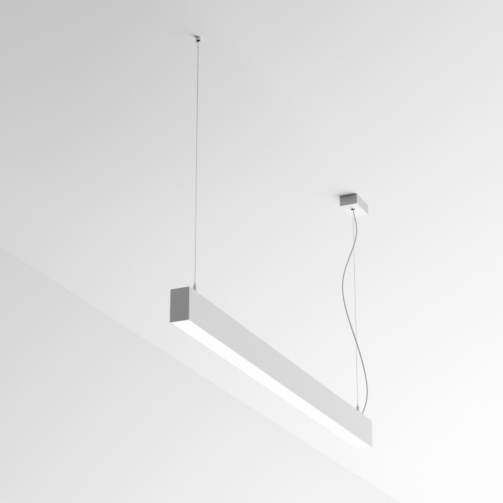 Fluo Wide 1800 3000K Bi - Ideal Lux - moduł systemu szynowego – zdjęcie 2