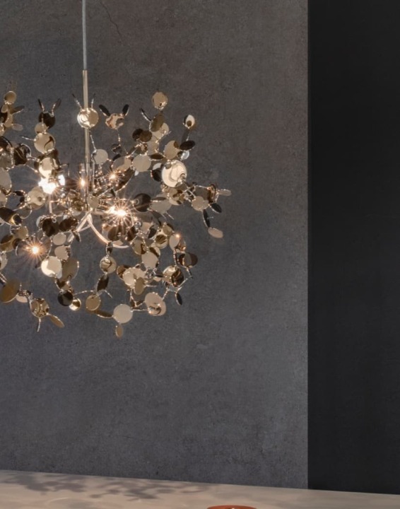 Argent 6 Linear - Terzani - lampa wisząca – kolor Szampański (nr kat. 0N89SQ1C8F)