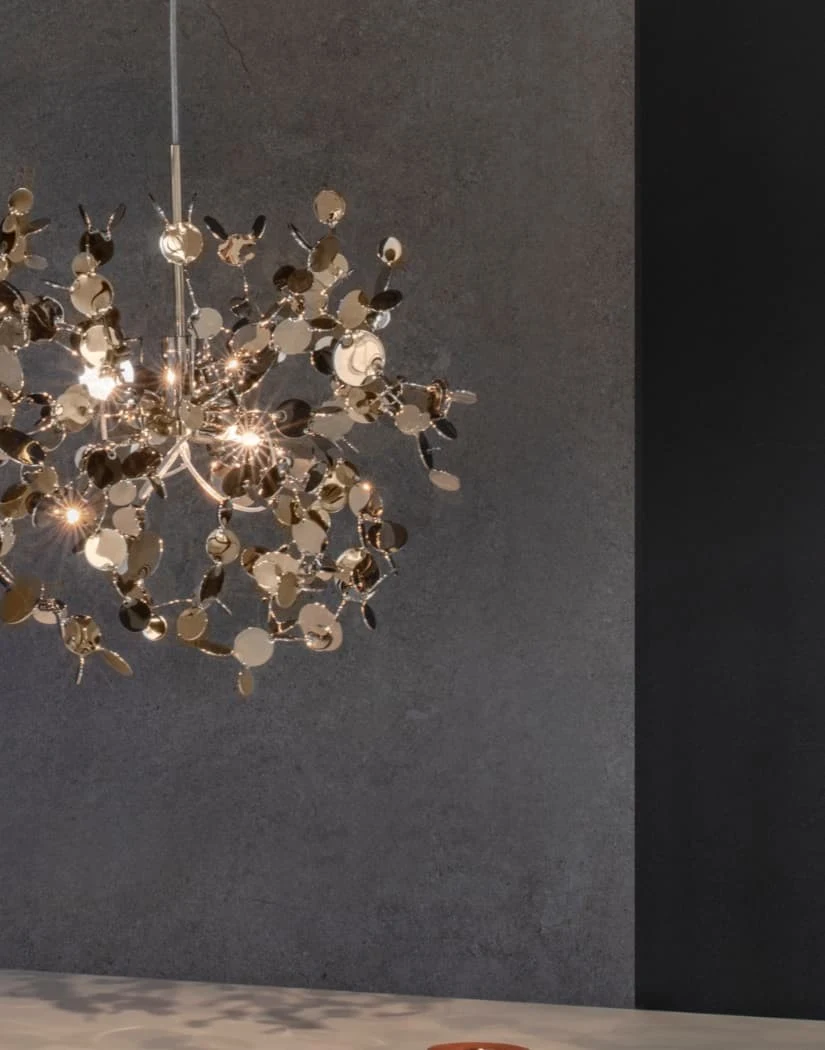 Argent 6 Linear - Terzani - lampa wisząca – kolor Szampański (nr kat. 0N89SQ1C8F)