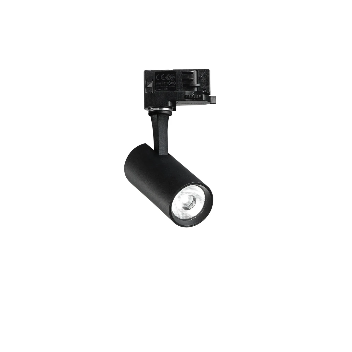 Fox Tr 3-PHASE 08W CRI80 3000K On-off - Ideal Lux - oprawa szynowa – kolor Czarny (nr kat. 250403)