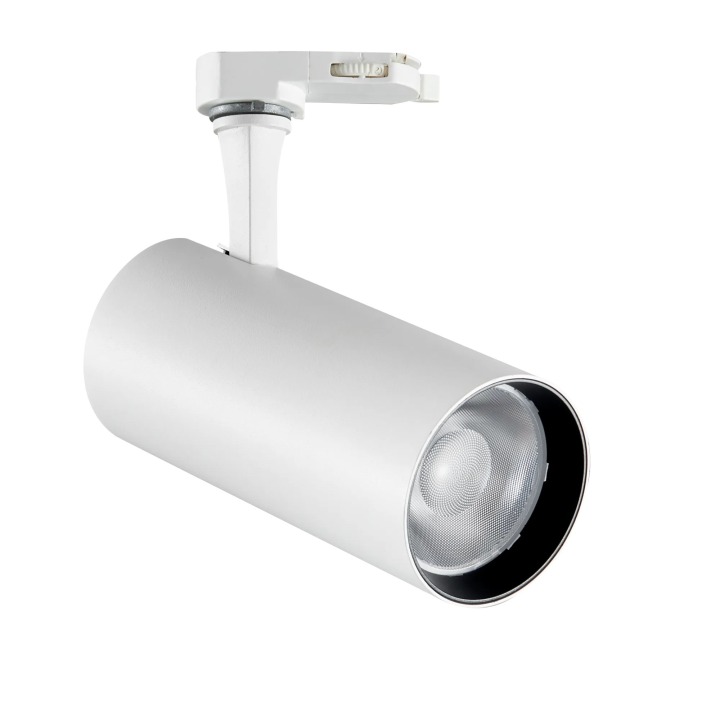 Fox Tr 3-PHASE 08W CRI80 3000K On-off - Ideal Lux - oprawa szynowa – kolor Biały (nr kat. 250410)