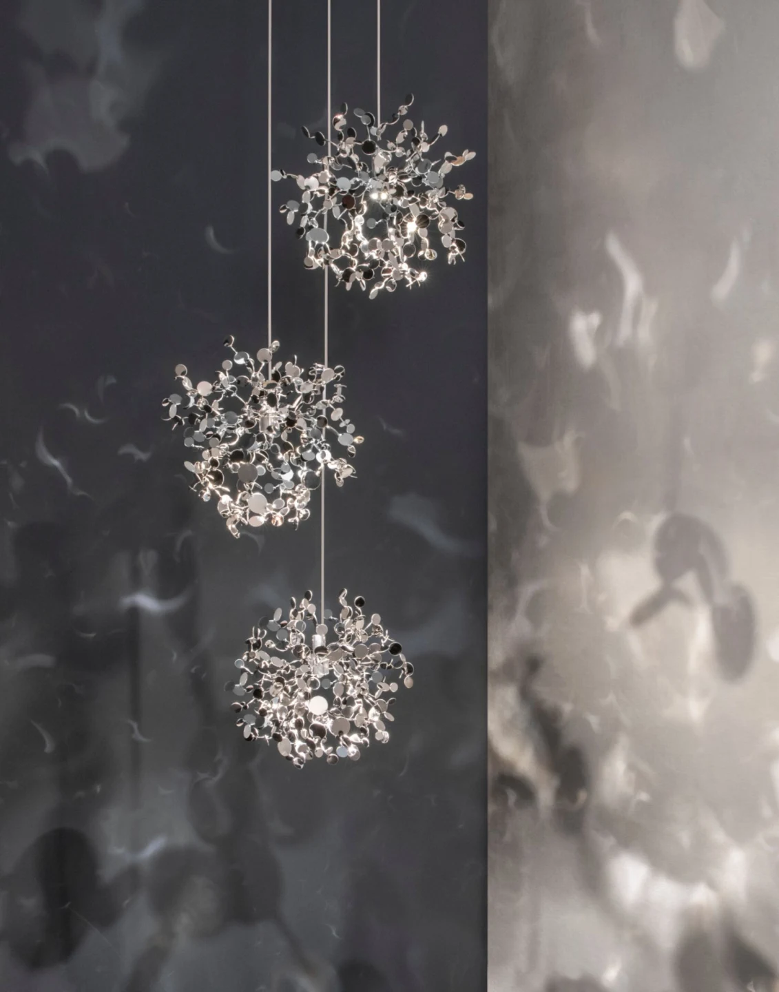 Argent Mon Bijou 3 - Terzani - lampa wisząca – kolor Stal nierdzewna (nr kat. 0S03SE8H9FT)