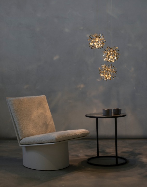 Argent Mon Bijou 3 - Terzani - lampa wisząca – kolor Szampański (nr kat. 0S03SE8Q1FT)