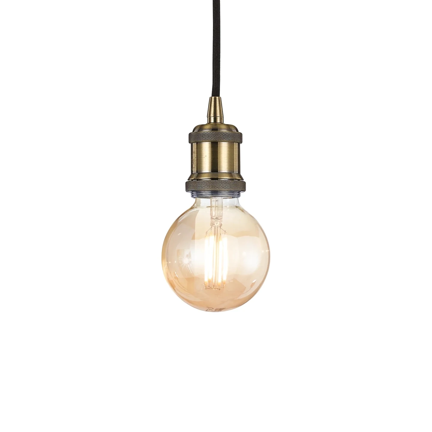 Frida SP1 - Ideal Lux - lampa wisząca – kolor Brąz patynowany (nr kat. 122083)