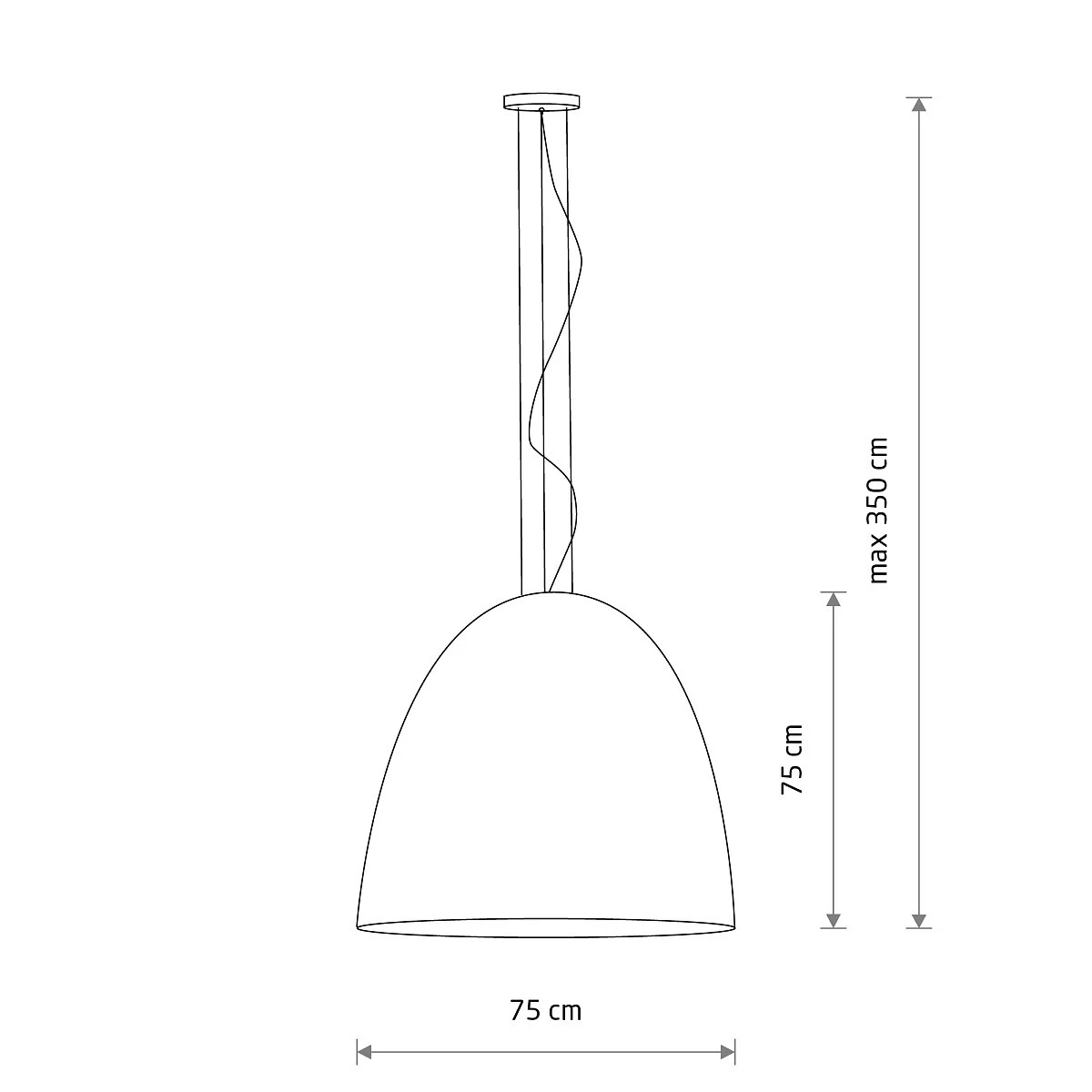 Lampa wisząca EGG XL - Nowodvorski – zdjęcie 3