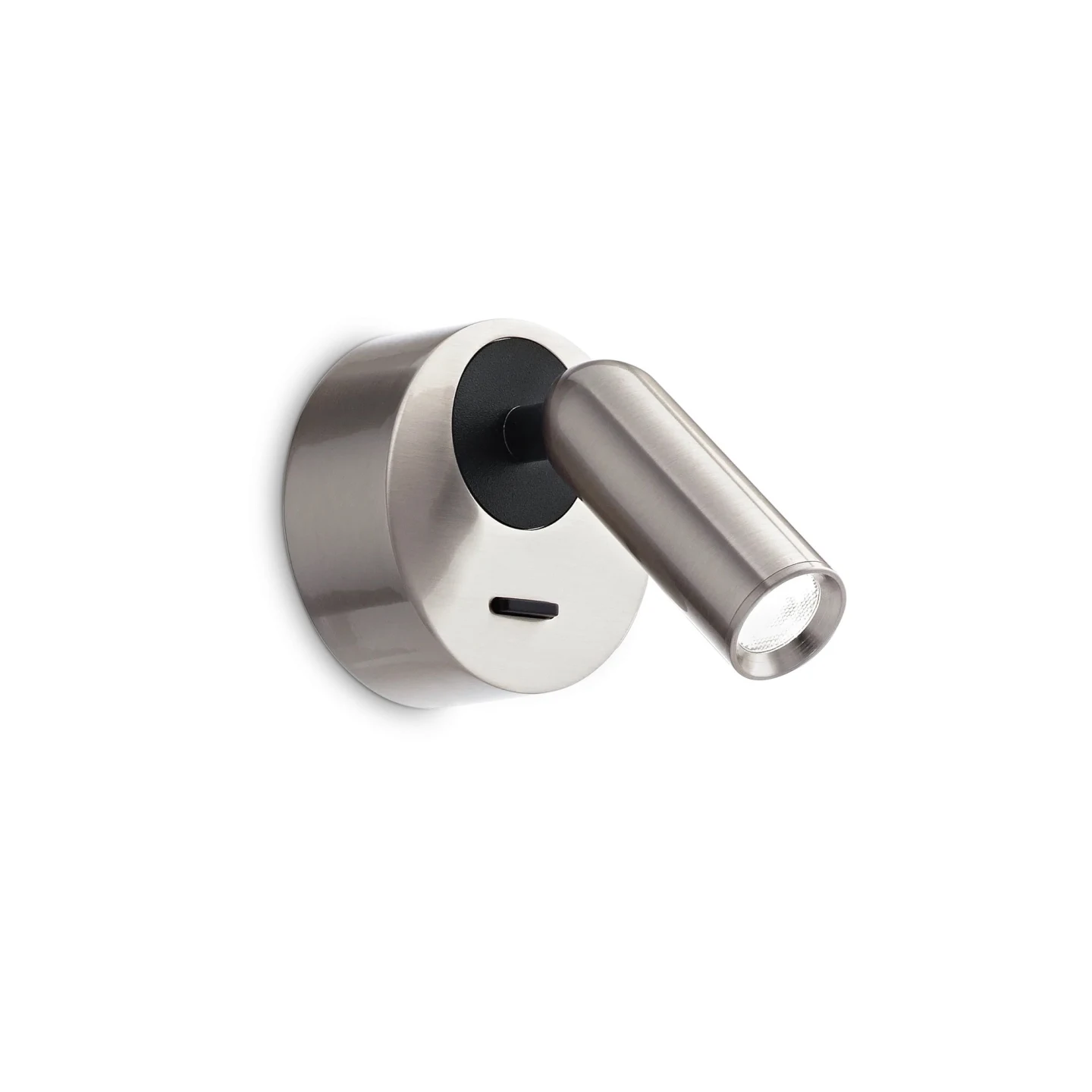 Bean AP Round - Ideal Lux - kinkiet – kolor Nikiel (nr kat. 260631)