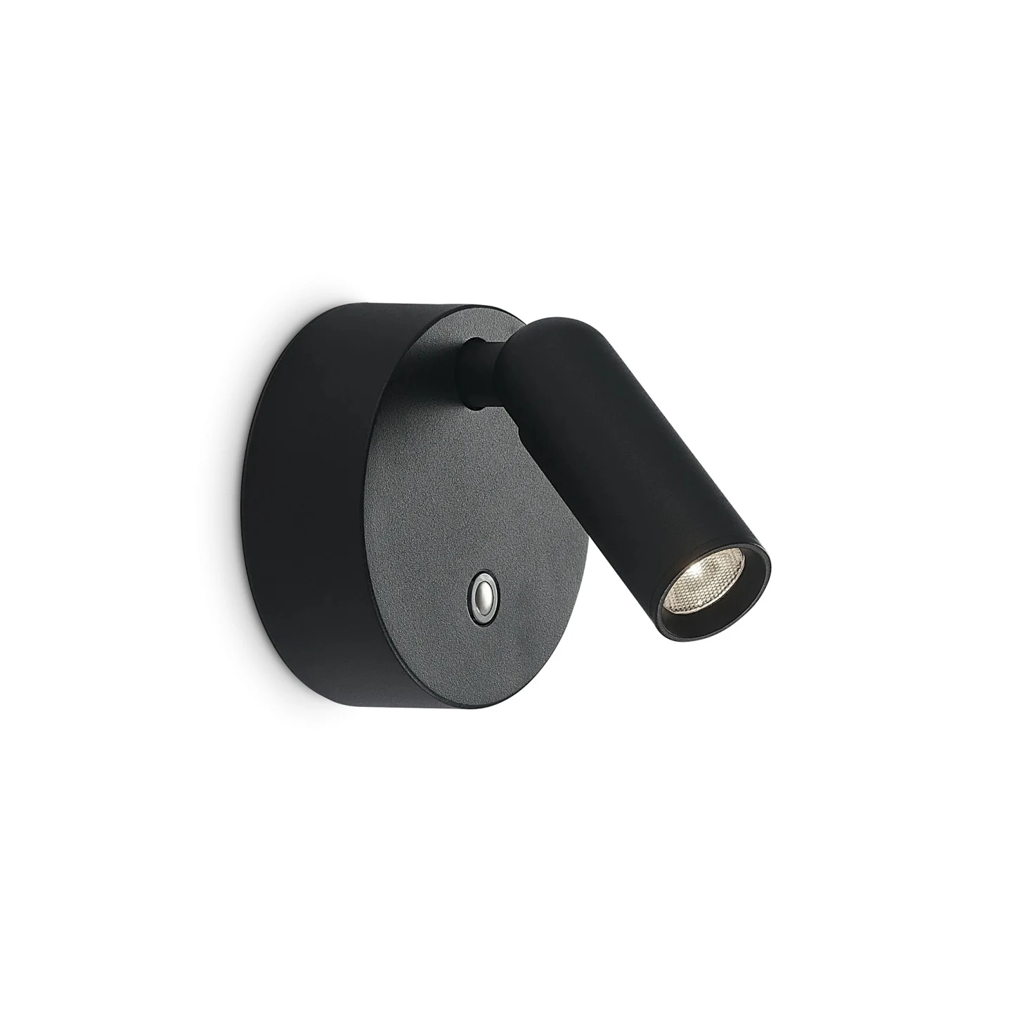 Bean AP Round Rechargeable - Ideal Lux - kinkiet – kolor Czarny (nr kat. 350240)