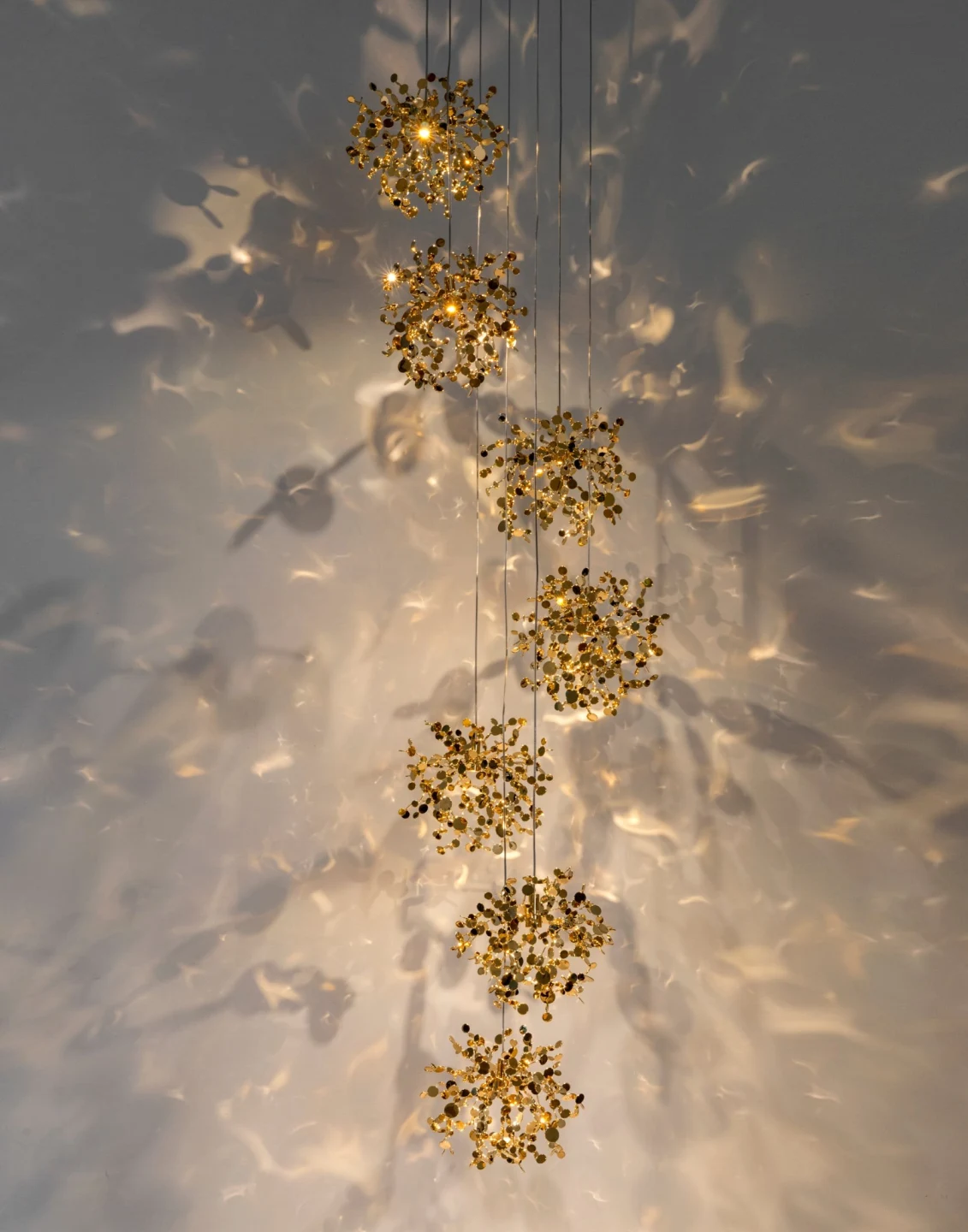 Argent Mon Bijou 7 - Terzani - lampa wisząca – kolor Złoty (nr kat. 0S07SE8P7FT)