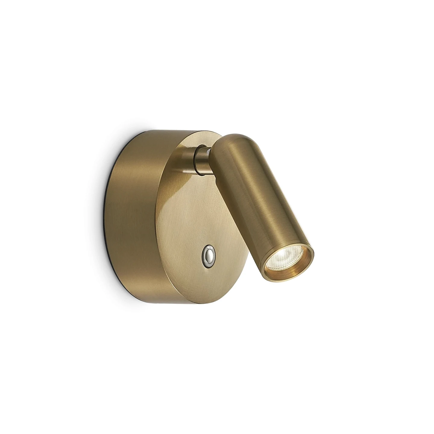 Bean AP Round Rechargeable - Ideal Lux - kinkiet – kolor Mosiądz (nr kat. 350264)