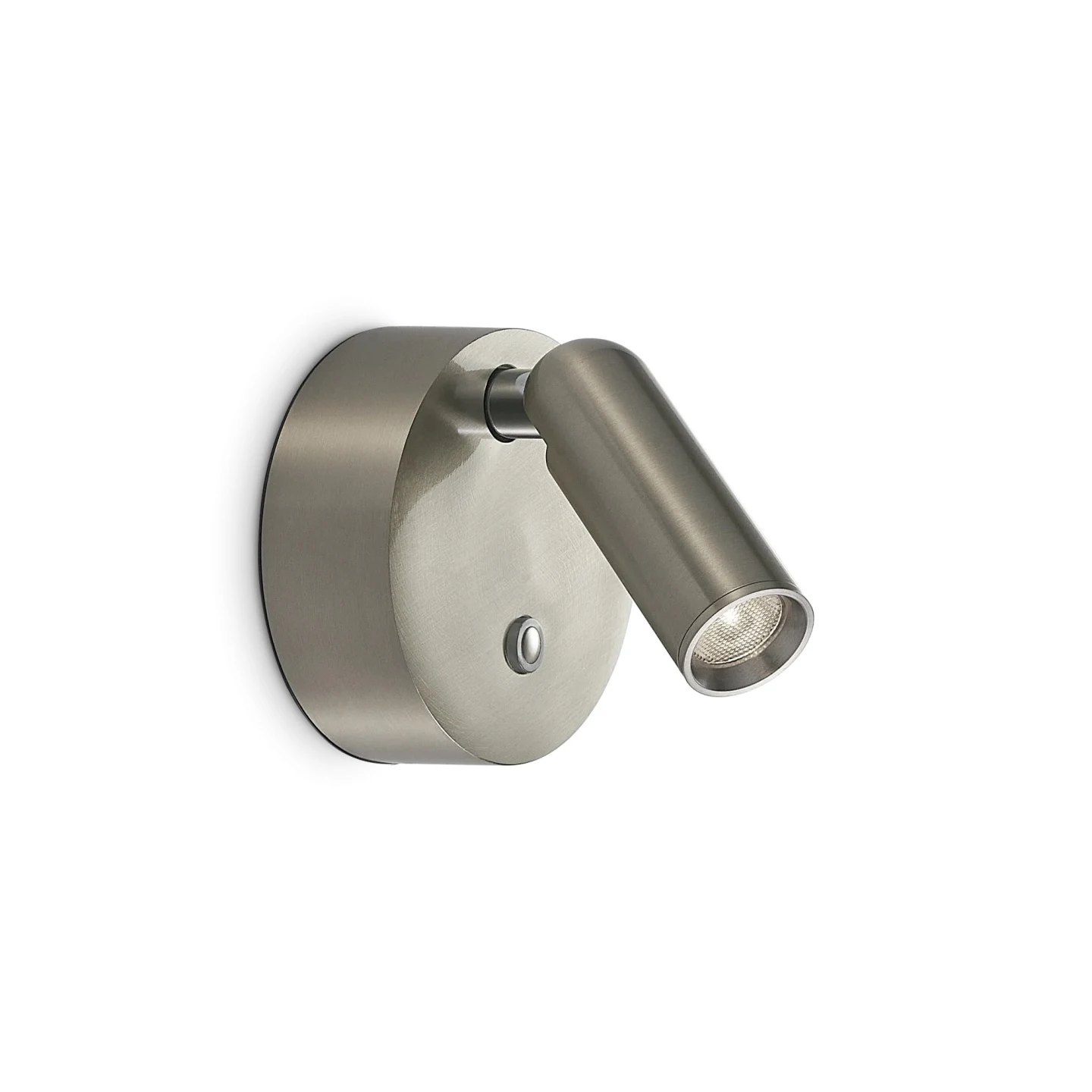 Bean AP Round Rechargeable - Ideal Lux - kinkiet – kolor Nikiel (nr kat. 364810)