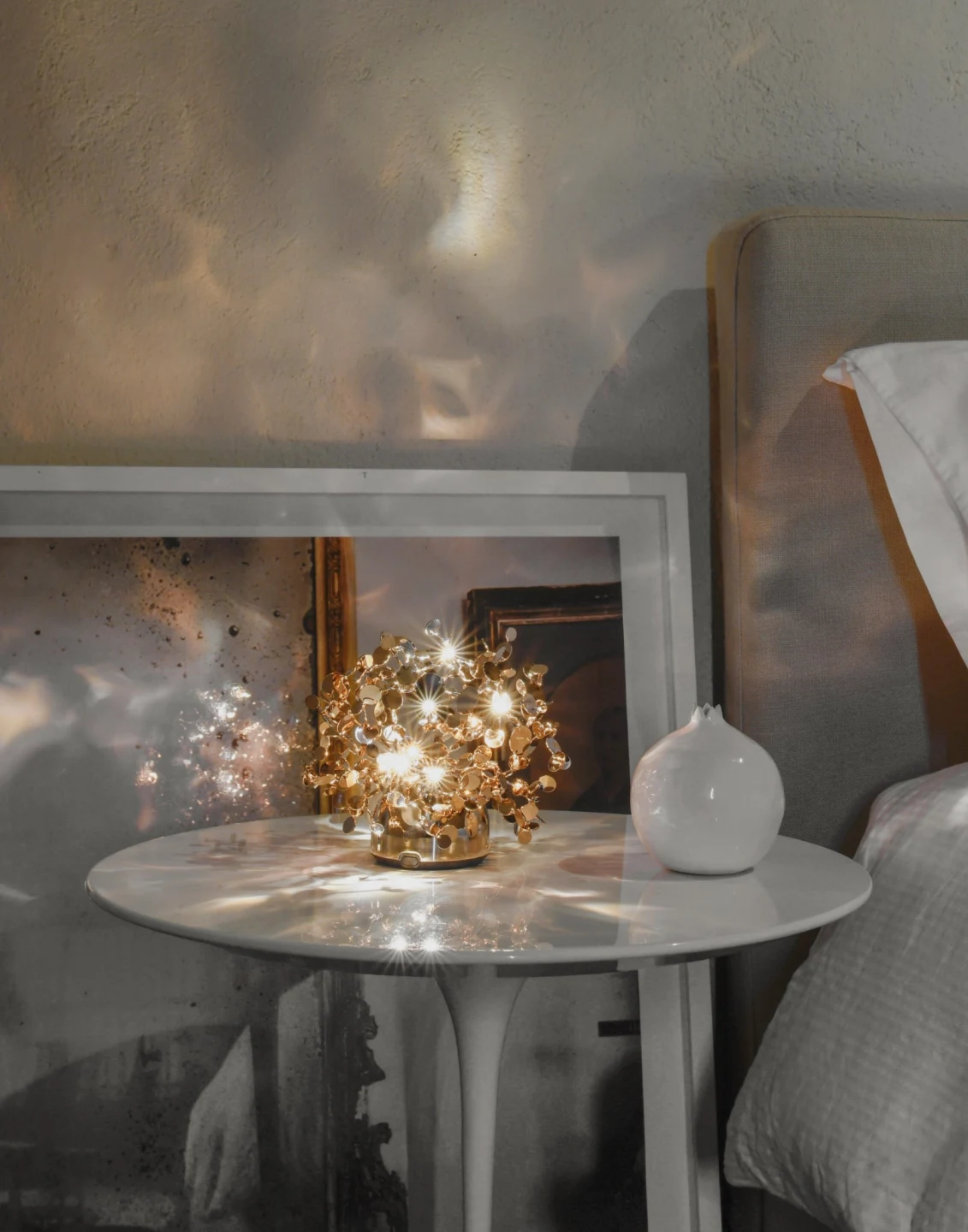 Argent Mon Bijou Portable - Terzani - lampa stołowa – kolor Złoty (nr kat. 0N88BP7C8H)