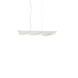 Almendra Linear Suspension 3 - Flos - lampa wisząca – kolor Złamana biel (nr kat. F0420009)