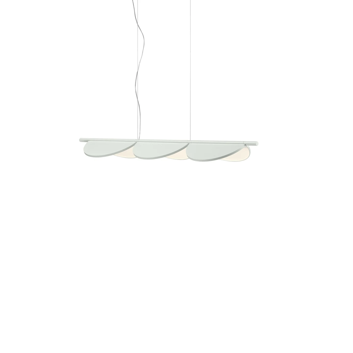 Almendra Linear Suspension 3 - Flos - lampa wisząca – kolor Złamana biel (nr kat. F0420009)