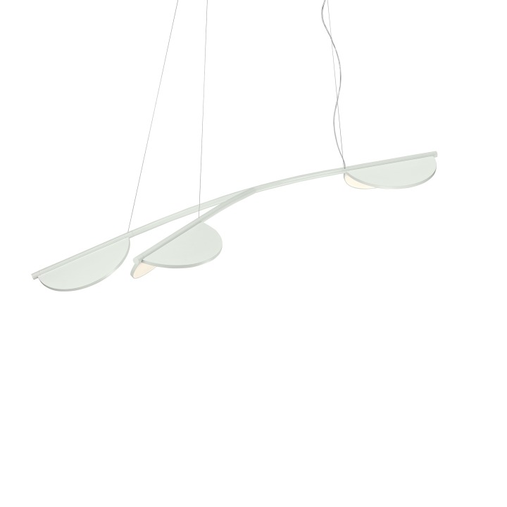 Almendra Organic Suspension Short 3 - Flos - lampa wisząca – kolor Złamana biel (nr kat. F0436009)