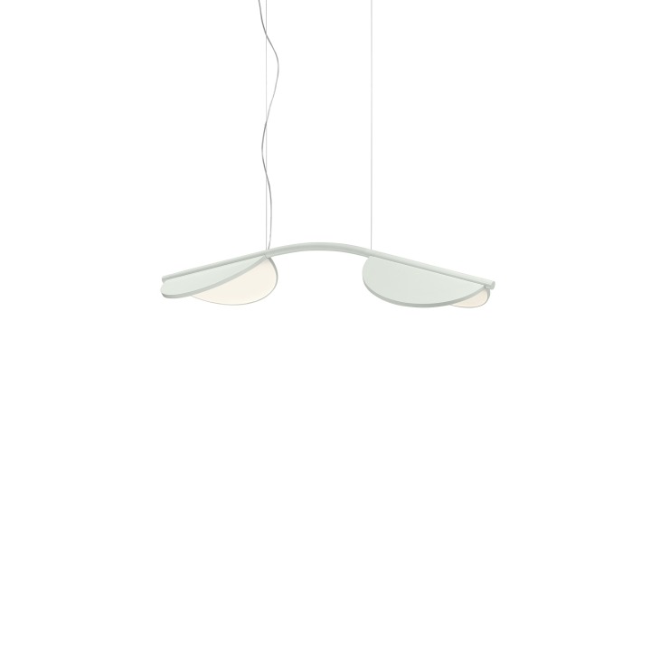 Almendra Arch Suspension Short 2 - Flos - lampa wisząca – kolor Złamana biel (nr kat. F0448009)