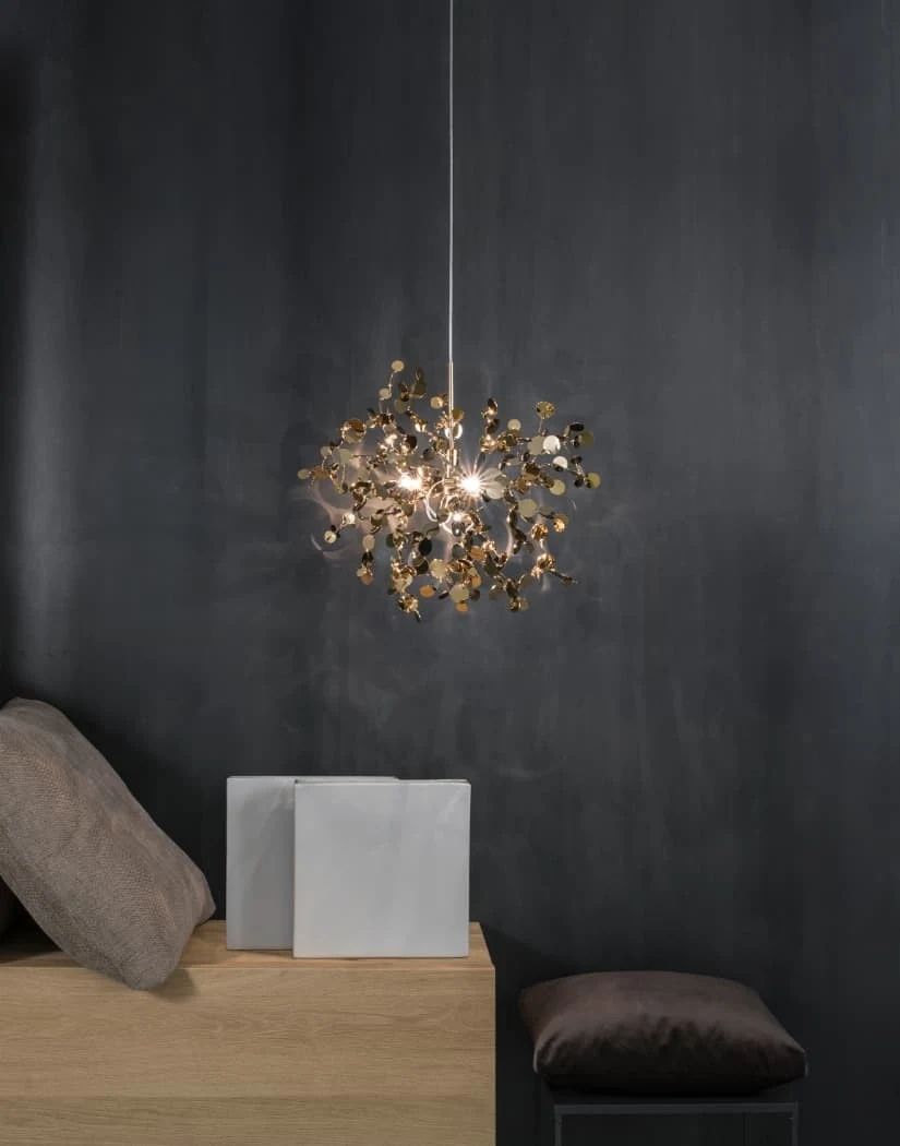 Argent - Terzani - lampa wisząca – kolor Złoty (nr kat. 0N90SP7C8F)