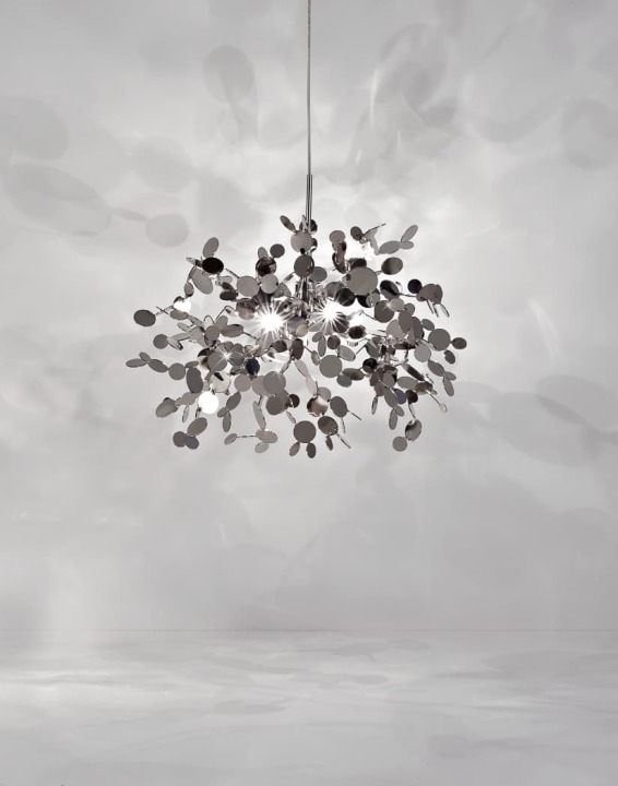 Argent - Terzani - lampa wisząca – kolor Stal nierdzewna (nr kat. 0N90SE7C8F)