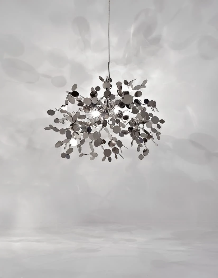 Argent - Terzani - lampa wisząca – kolor Stal nierdzewna (nr kat. 0N90SE7C8F)