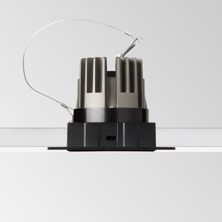 Game Trimless Square 11W 3000K - Ideal Lux - oprawa wpuszczana – zdjęcie 6