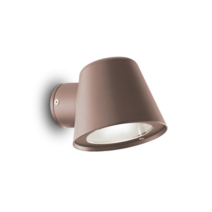 Gas AP1 - Ideal Lux - kinkiet zewnętrzny – kolor Kawowy (coffee) (nr kat. 213095)