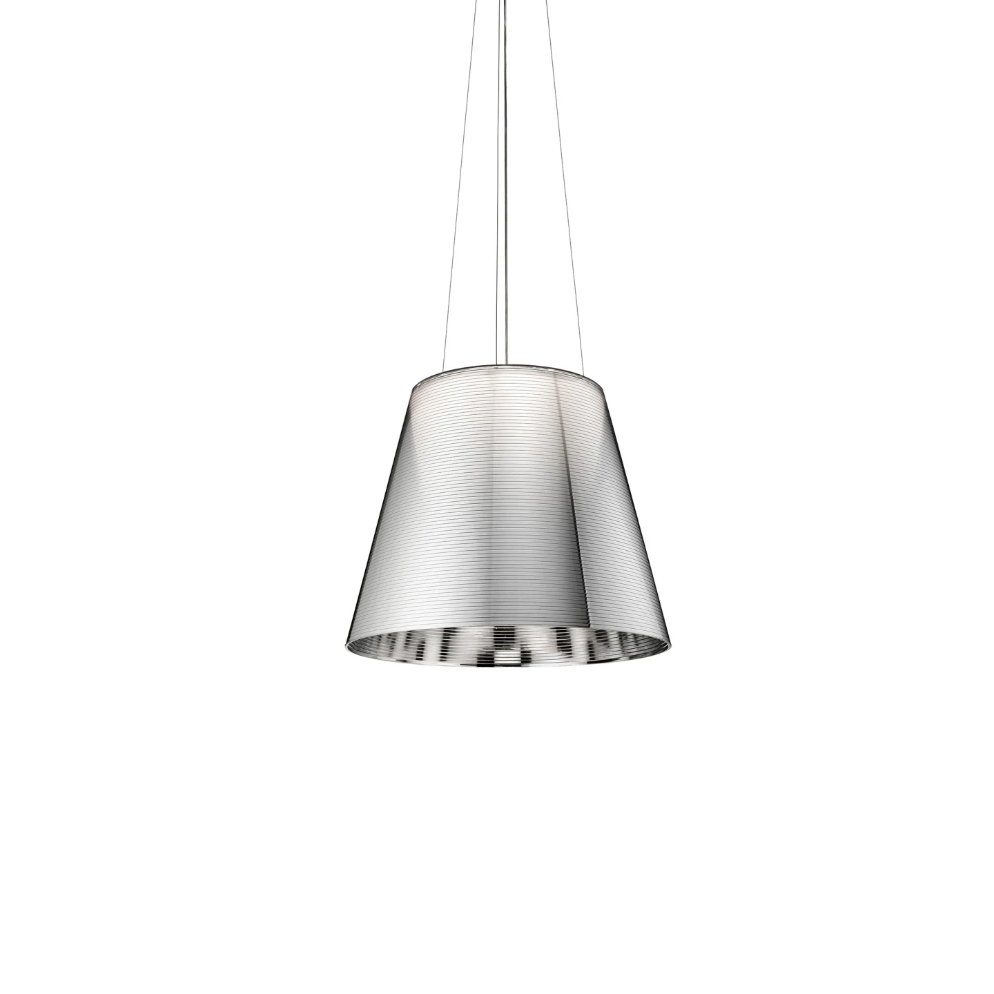 KTribe Suspension 3 - Flos - lampa wisząca – kolor Srebrny aluminizowany (nr kat. F6258000)