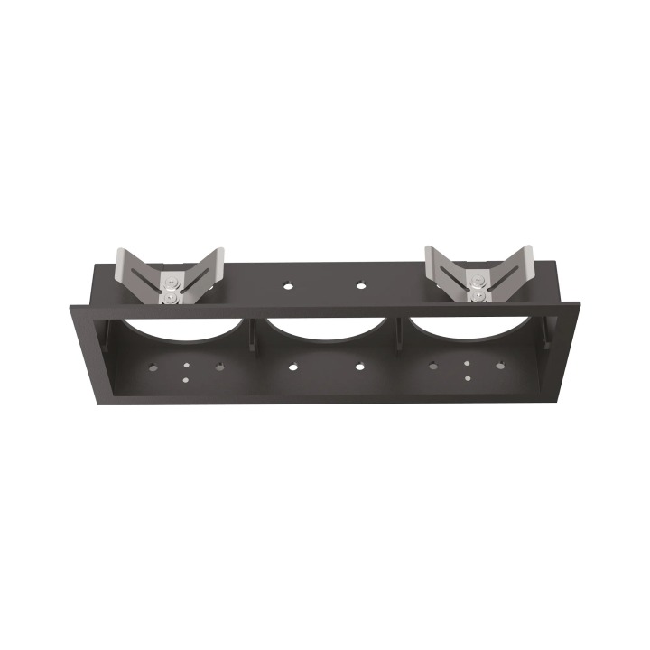 Bento Cornice Rettangolare Tripla - Ideal Lux - akcesoria techniczne – kolor Czarny (nr kat. 280240)