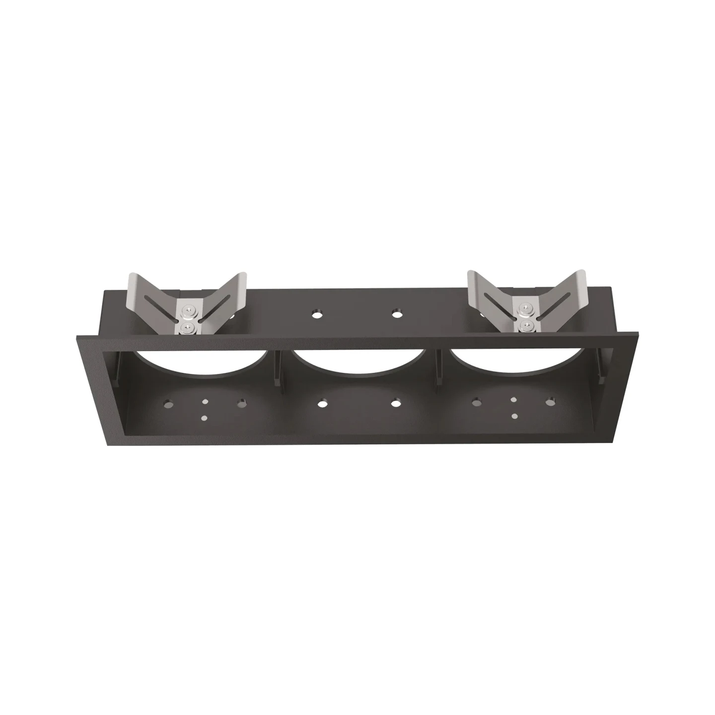 Bento Cornice Rettangolare Tripla - Ideal Lux - akcesoria techniczne – kolor Czarny (nr kat. 280240)