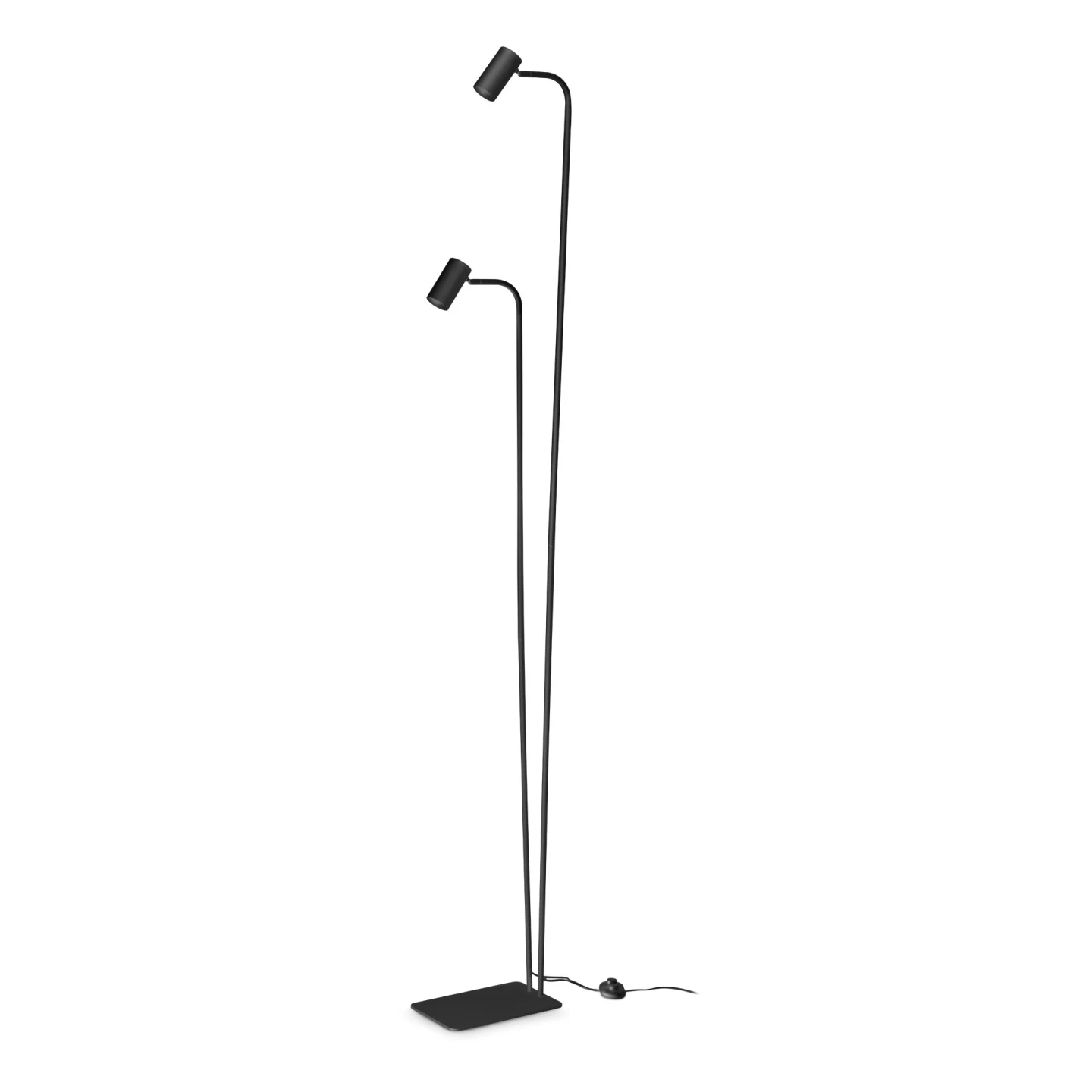Ginger PT2 - Ideal Lux - lampa stojąca – kolor Czarny (nr kat. 326672)