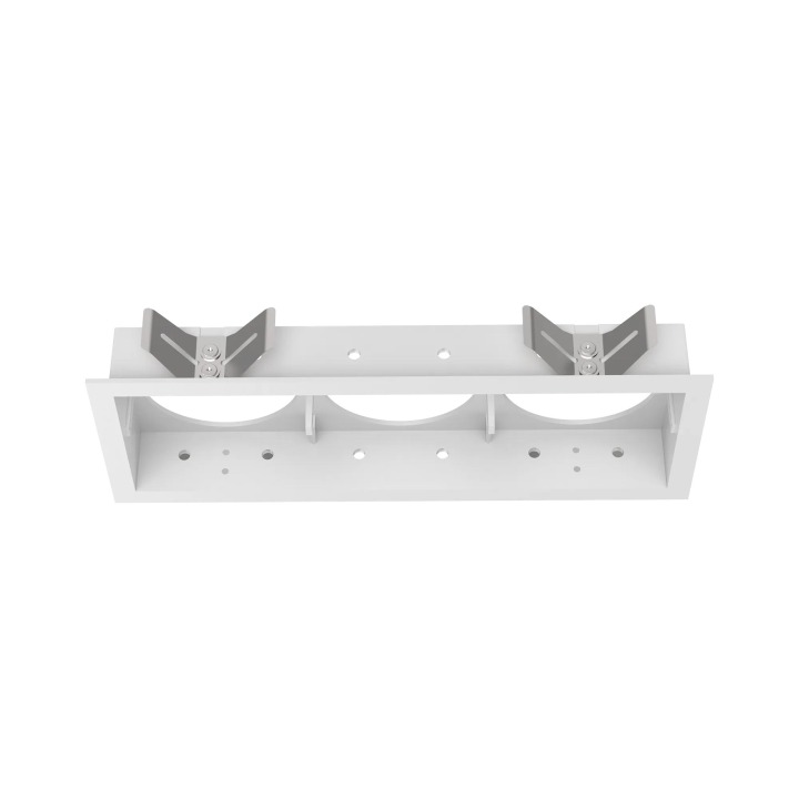 Bento Cornice Rettangolare Tripla - Ideal Lux - akcesoria techniczne – kolor Biały (nr kat. 287928)