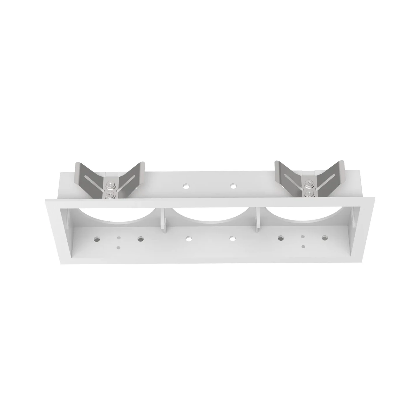 Bento Cornice Rettangolare Tripla - Ideal Lux - akcesoria techniczne – kolor Biały (nr kat. 287928)