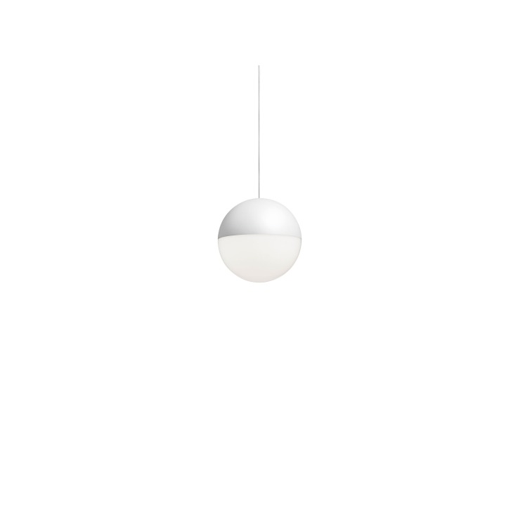 String Light - Sphere head - 12mt cable - CASAMBI Ready - Flos - lampa wisząca – kolor Biały (nr kat. F6488009)