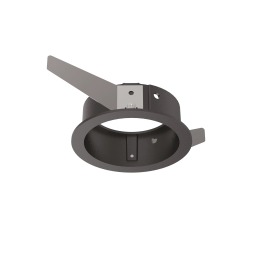 Bento Cornice Tonda Singola - Ideal Lux - akcesoria techniczne – kolor Czarny (nr kat. 287881)