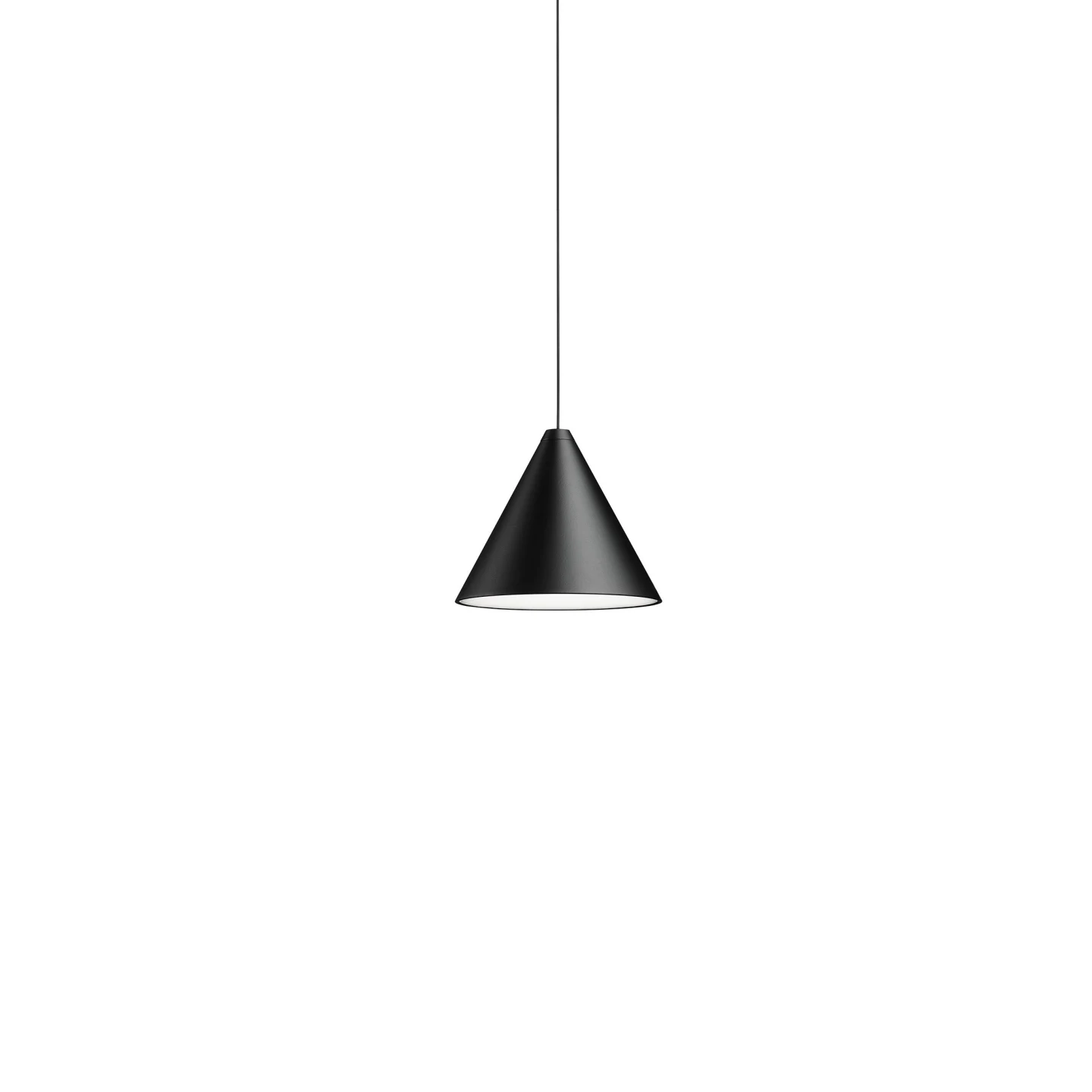 String Light - Cone head - 12mt cable - CASAMBI Ready - Flos - lampa wisząca – kolor Czarny (nr kat. F6489030)