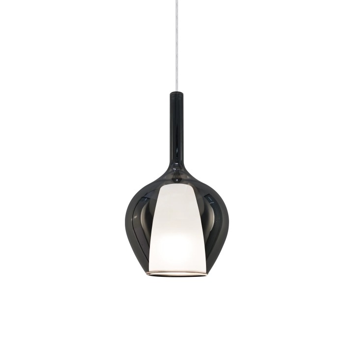 Kalique SP1-1 D18 - Ideal Lux - lampa wisząca – kolor Dymny (nr kat. 359861)