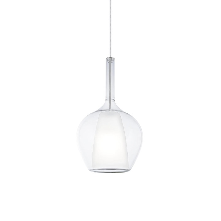 Kalique SP1-1 D18 - Ideal Lux - lampa wisząca – kolor Przezroczysty (nr kat. 359939)