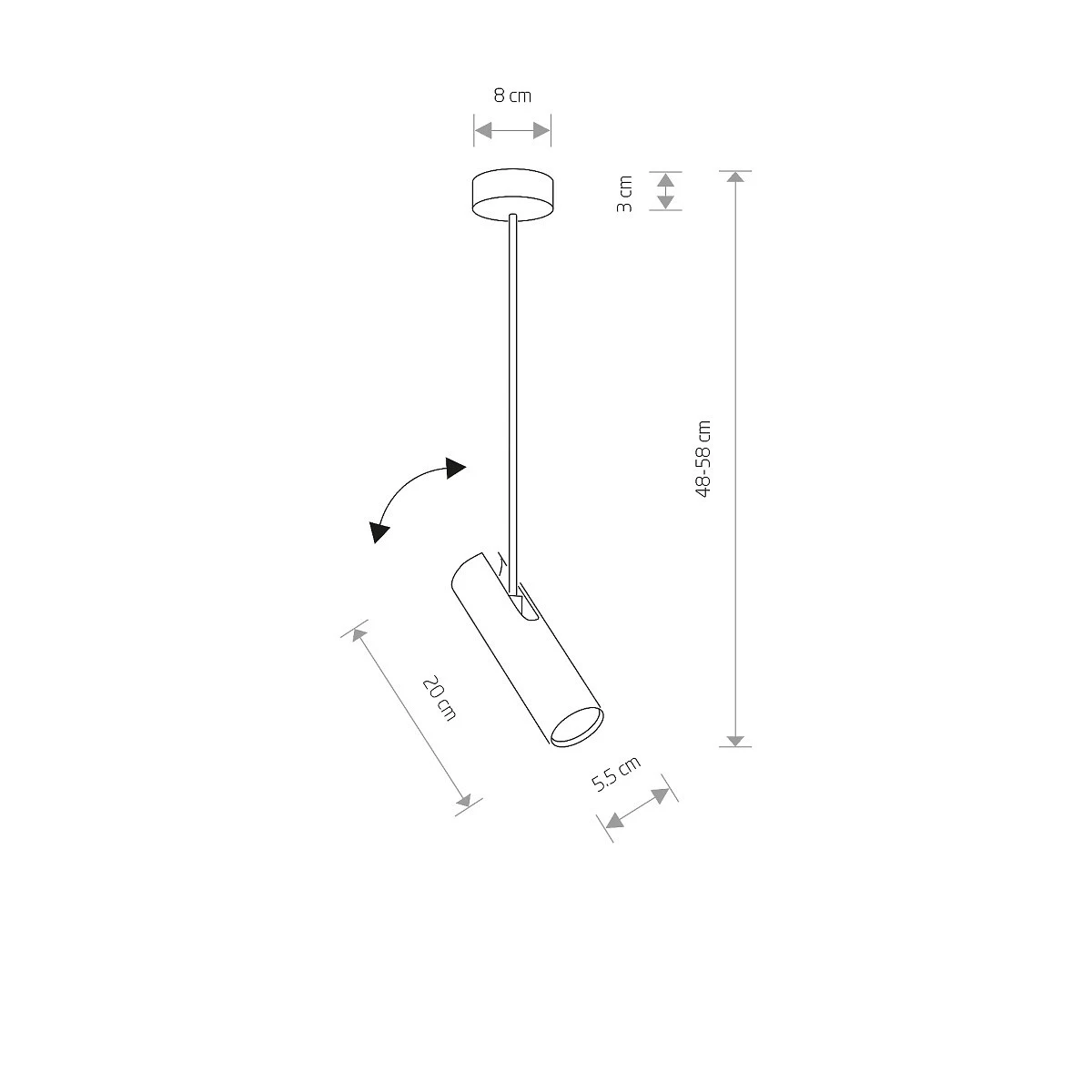Lampa sufitowa EYE SUPER A - Nowodvorski – zdjęcie 3