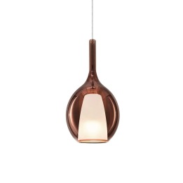 Kalique SP1-2 D18 - Ideal Lux - lampa wisząca – kolor Miedź (nr kat. 360027)