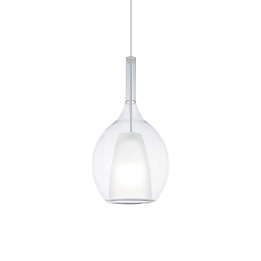 Kalique SP1-2 D18 - Ideal Lux - lampa wisząca – kolor Przezroczysty (nr kat. 360034)