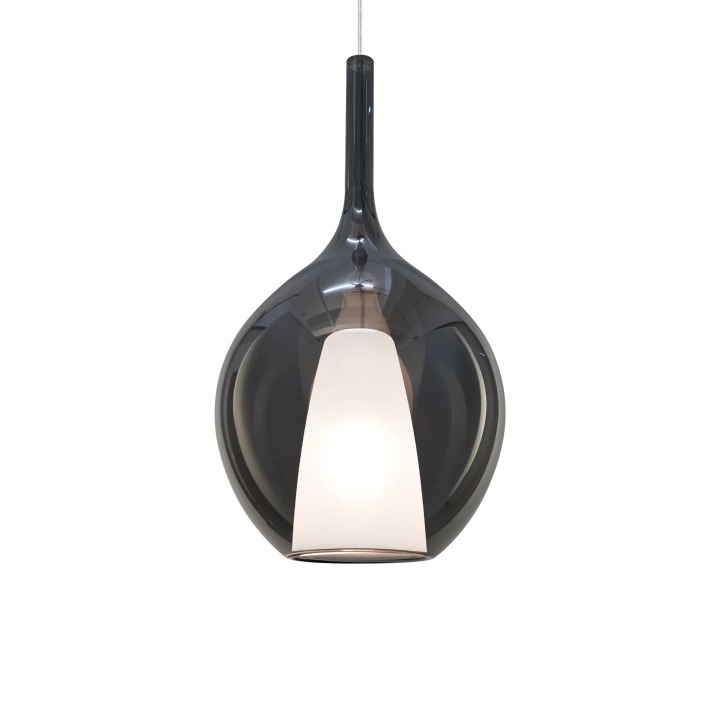Kalique SP1-2 D28 - Ideal Lux - lampa wisząca – kolor Dymny (nr kat. 359618)