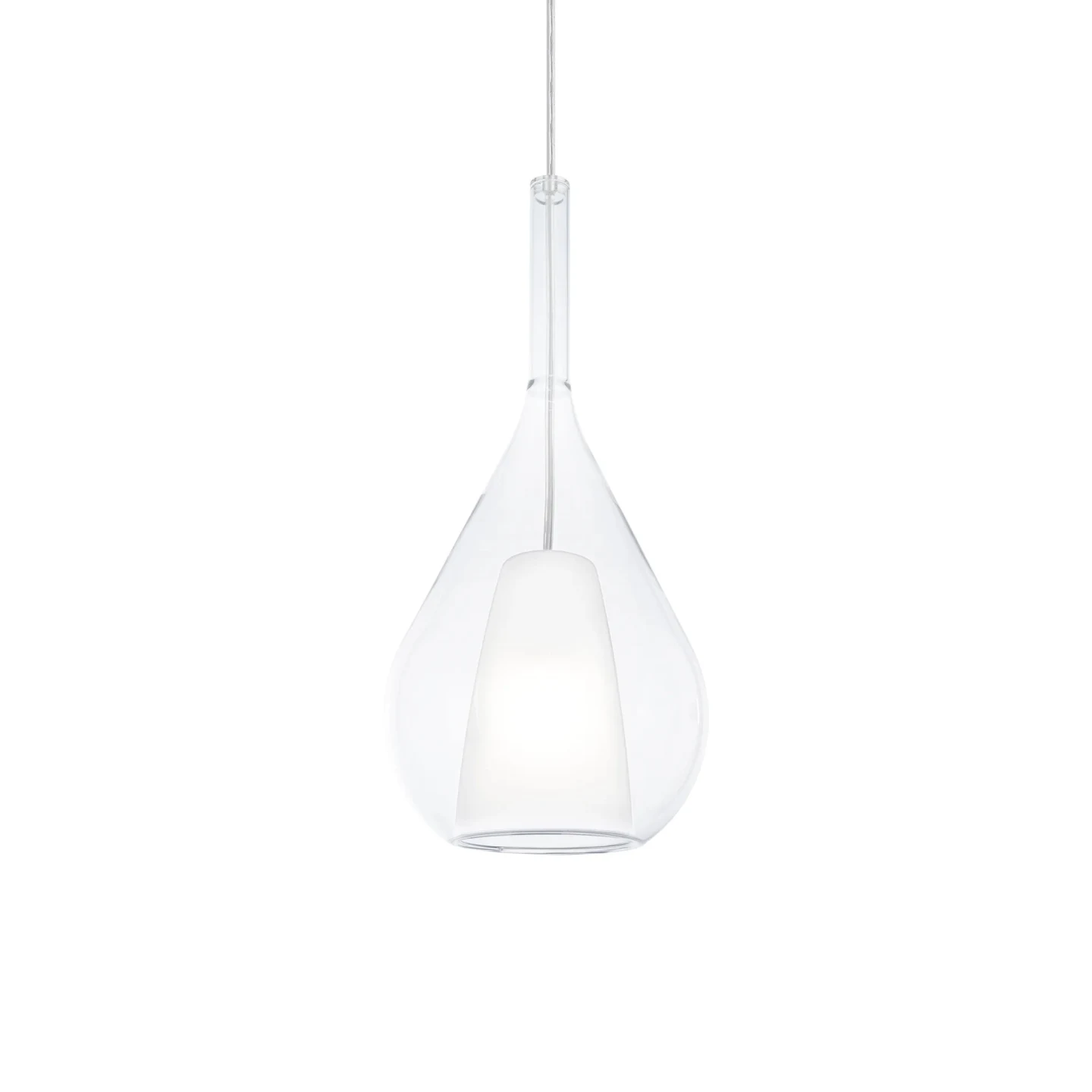 Kalique SP1-3 D18 - Ideal Lux - lampa wisząca – kolor Przezroczysty (nr kat. 360072)