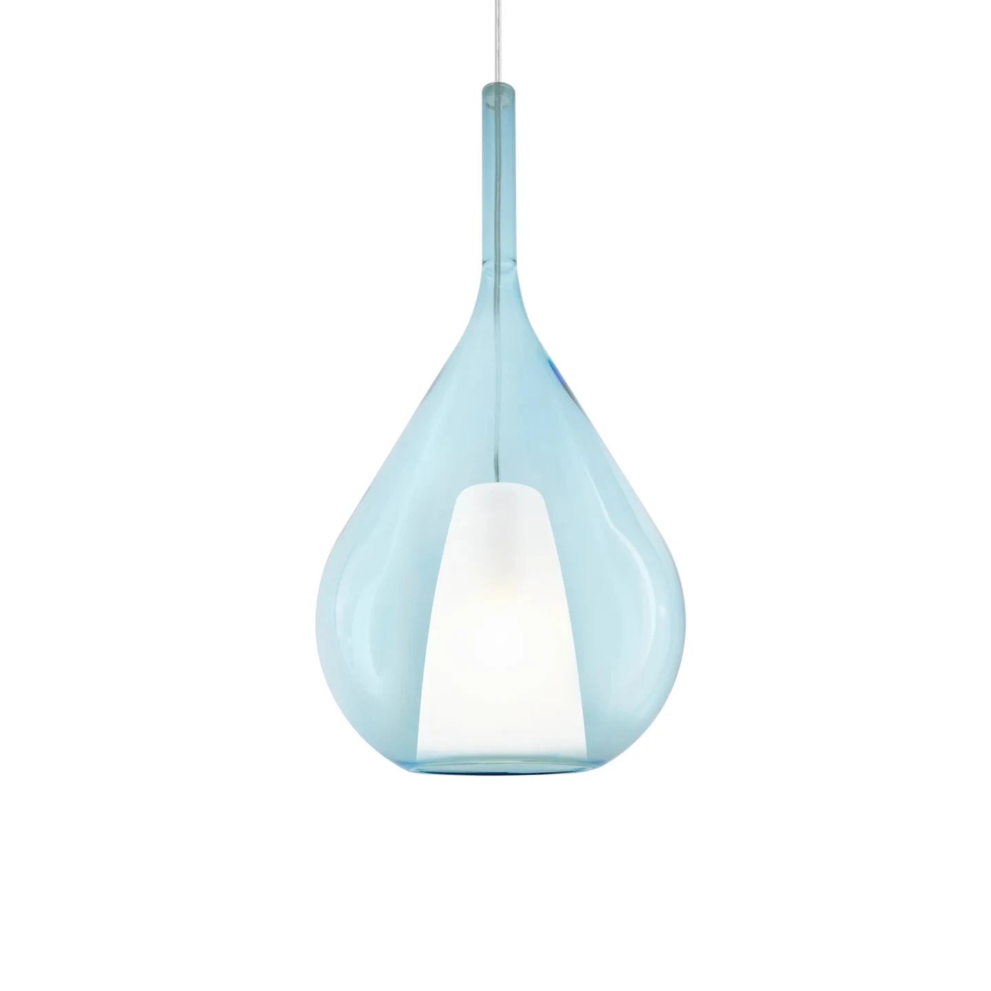 Kalique SP1-3 D28 - Ideal Lux - lampa wisząca – kolor Błękitny (nr kat. 359816)