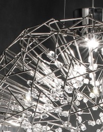 Core Dome - Terzani - lampa wisząca – kolor Niklowany (nr kat. 0P21SE7A9F)