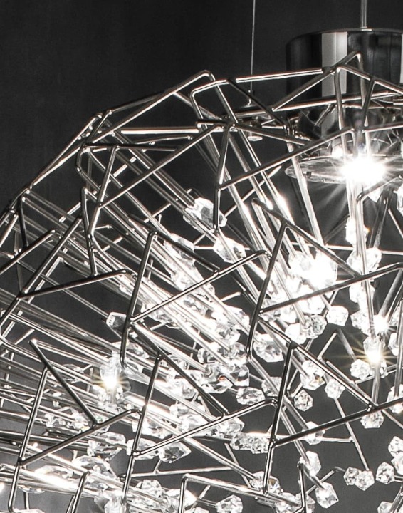 Core Dome - Terzani - lampa wisząca – kolor Niklowany (nr kat. 0P21SE7A9F)